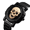 Reloj Hombre Skull Cuarzo Acero Inoxidable SKMEI 9178