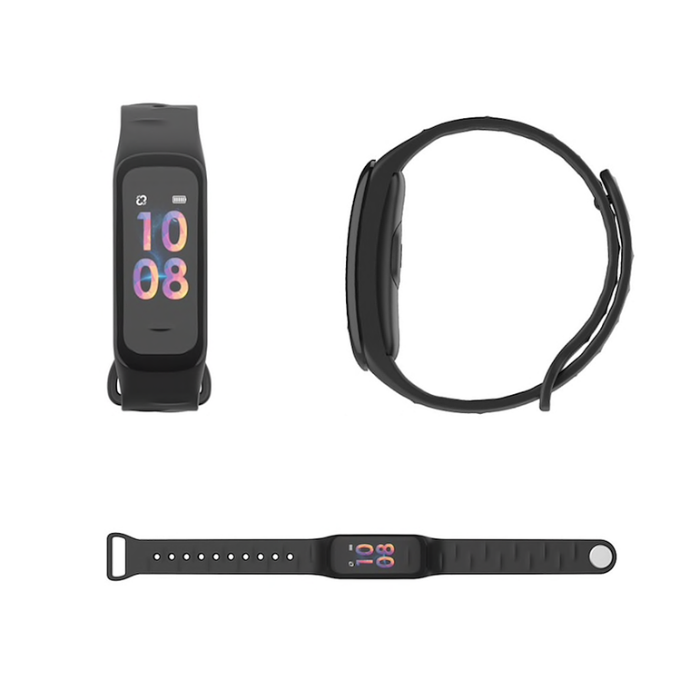 Smartband C1S Color Presion Arterial Ritmo Cardiaco Negro 3