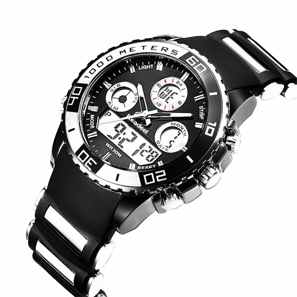 Reloj Hombre Deportivo Digital LED READEEL 8084 1