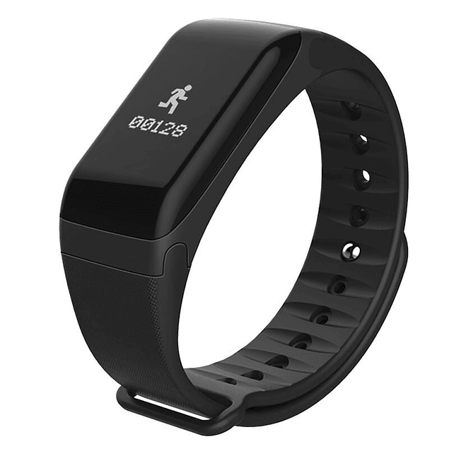 Smartband F1 Plus Ritmo Cardiaco Presion Arterial Negro