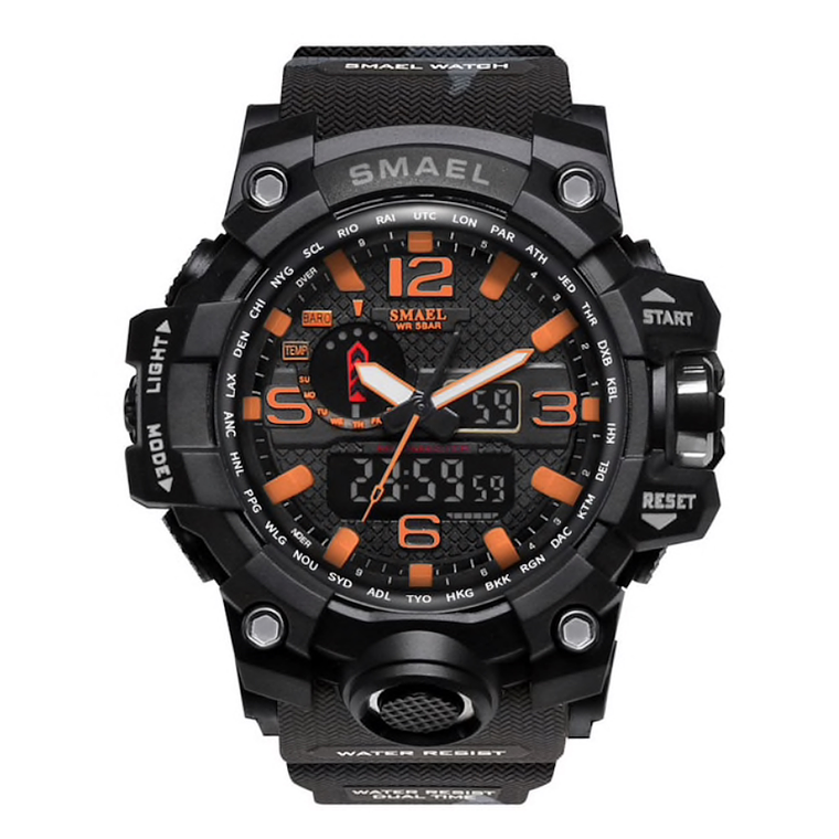 Reloj Militar Hombre LED Deportivo SMAEL 1545 1