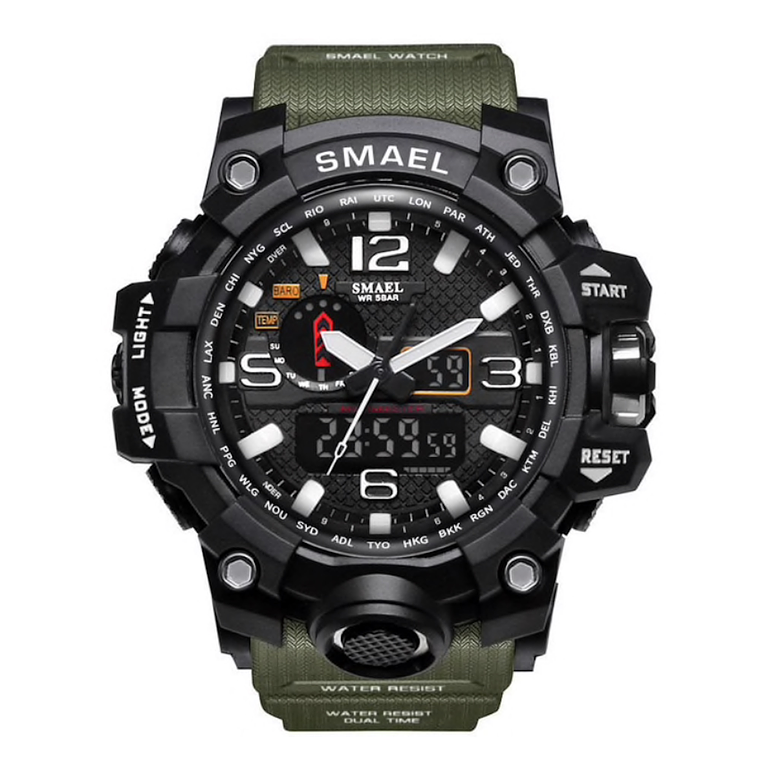 Reloj Militar Hombre LED Deportivo SMAEL 1545 2