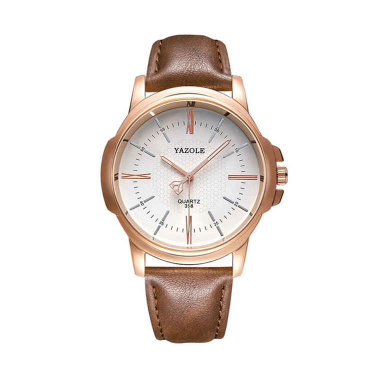 Reloj Hombre Cuarzo Casual Pulso Cuero PU 353 3