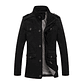 Chaqueta Hombre Casual Larga Slim Fit Algodon 86923 - Miniatura 1