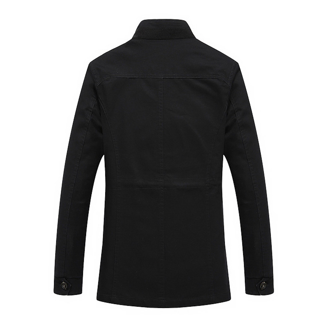 Chaqueta Hombre Casual Larga Slim Fit Algodon 86923 2