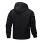 Chaqueta ZH121 Negro Hombre Gruesa Invierno - Miniatura 2
