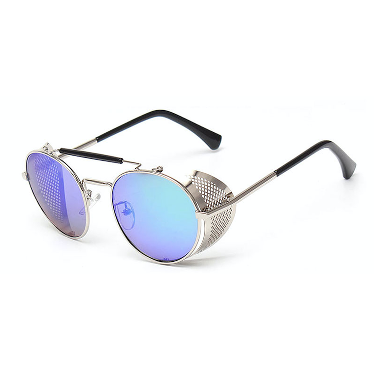 Gafas Lentes Sol Retro Punk Metal Unisex UV400 086 2