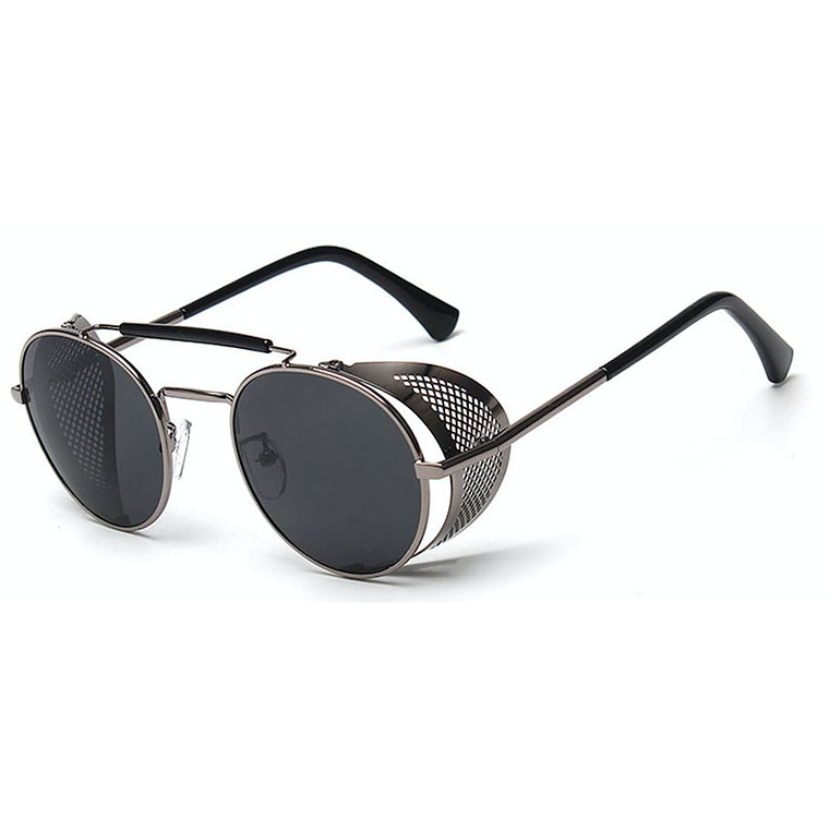 Gafas Lentes Sol Retro Punk Metal Unisex UV400 086 3