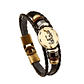 Pulsera Cuero Signos Zodiaco - Miniatura 1