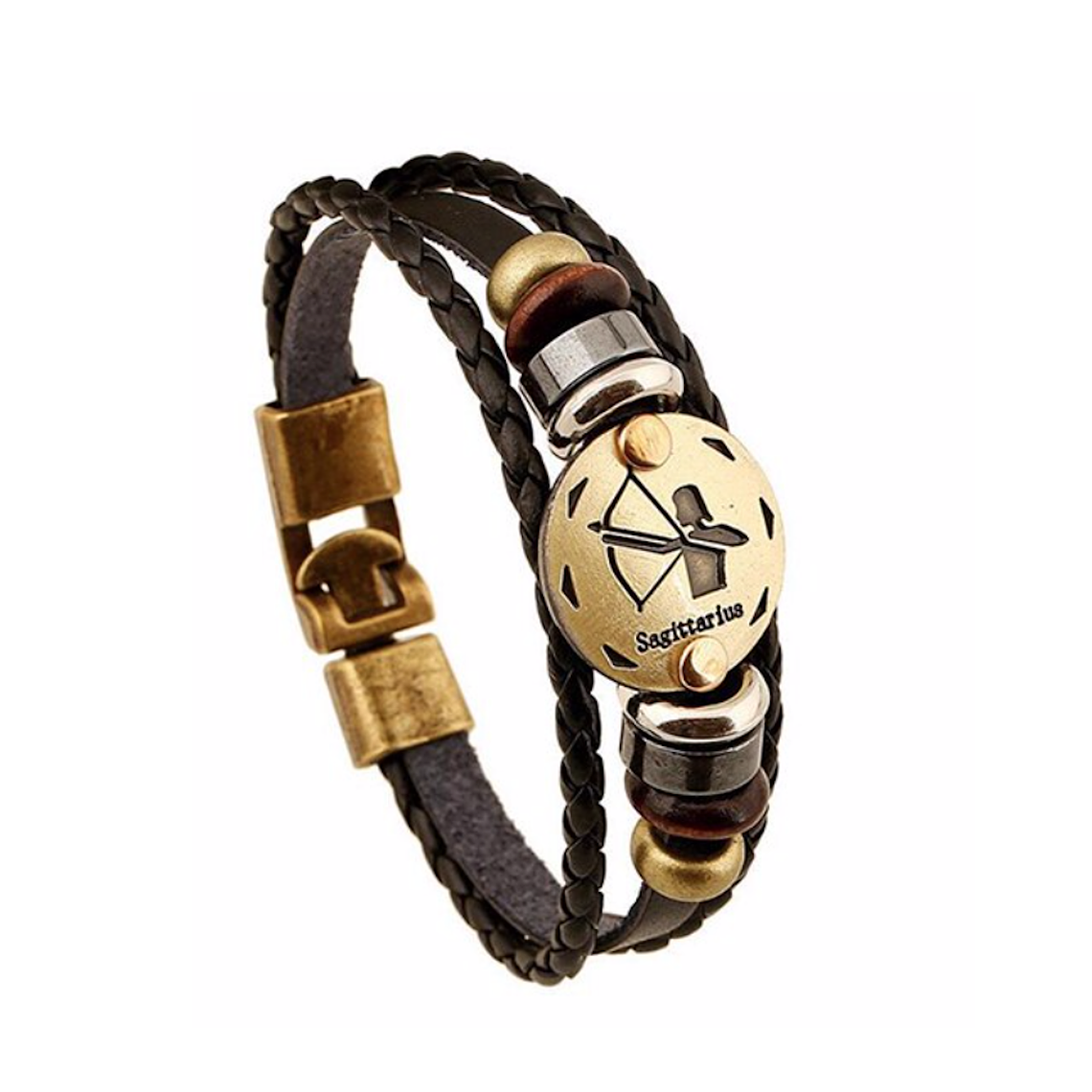 Pulsera Cuero Signos Zodiaco 4