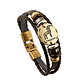 Pulsera Cuero Signos Zodiaco - Miniatura 9