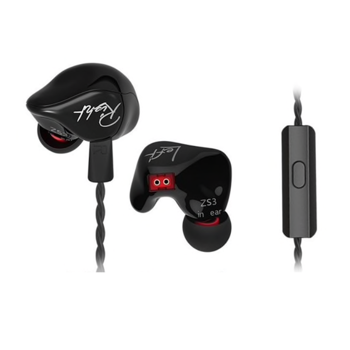 Audifonos KZ ZS3 Aislamiento Ruido Alta Fidelidad 2