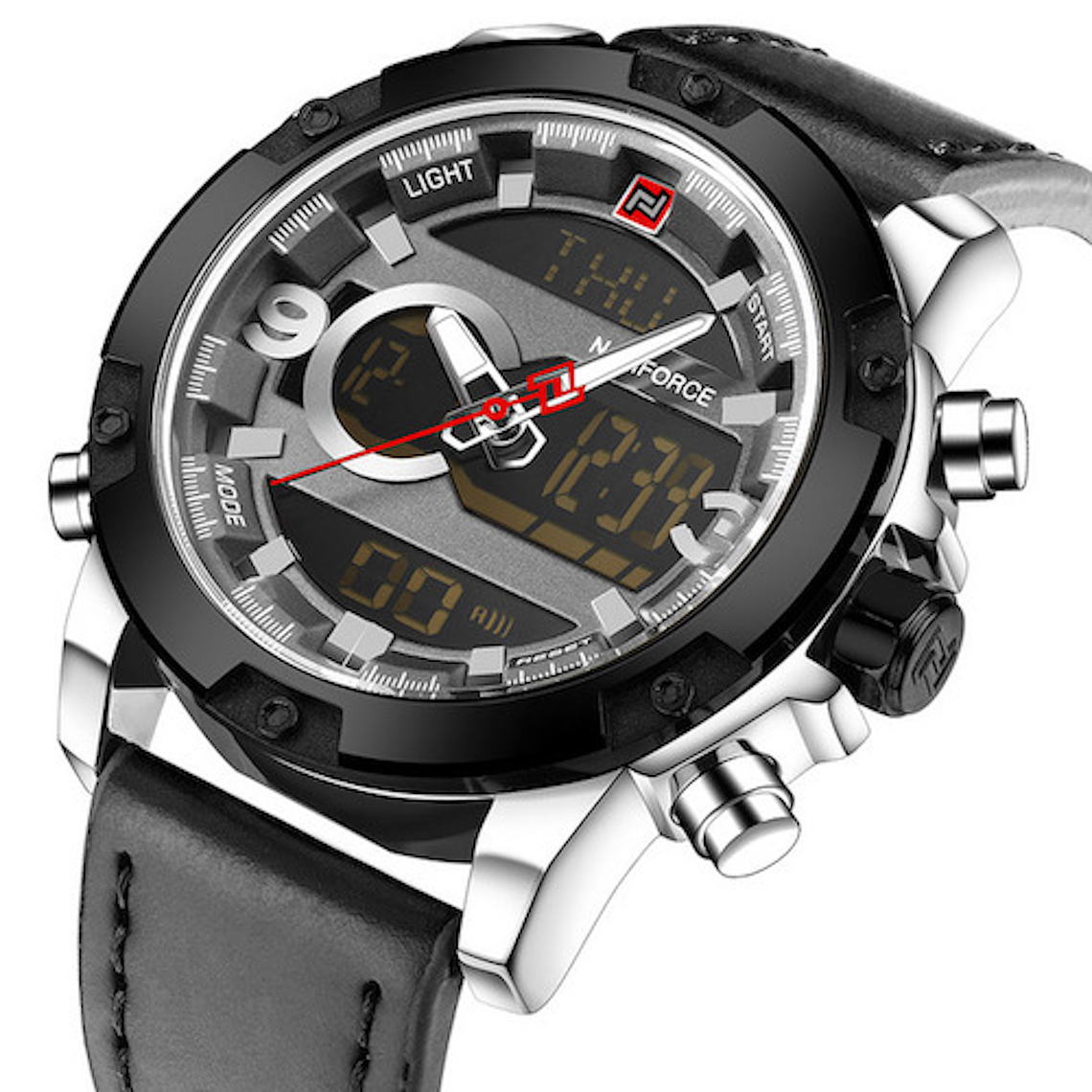 Naviforce NF9097 Reloj Digital Analogo Militar 2