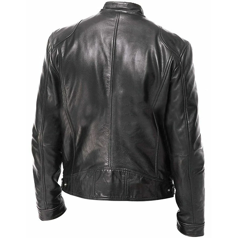 Chaqueta Cuerotex Negro Urbenmood JH907 Hombre 2