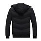 Chaqueta Hombre Invierno Abrigo Gruesa 888 Negro - Miniatura 3