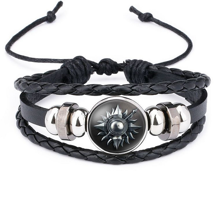 Pulsera Manilla Game of Thrones Cuero Ajustable 3