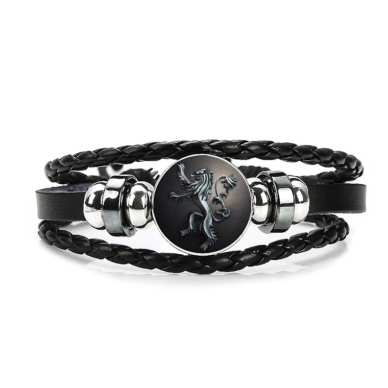 Pulsera Manilla Game of Thrones Cuero Ajustable 5