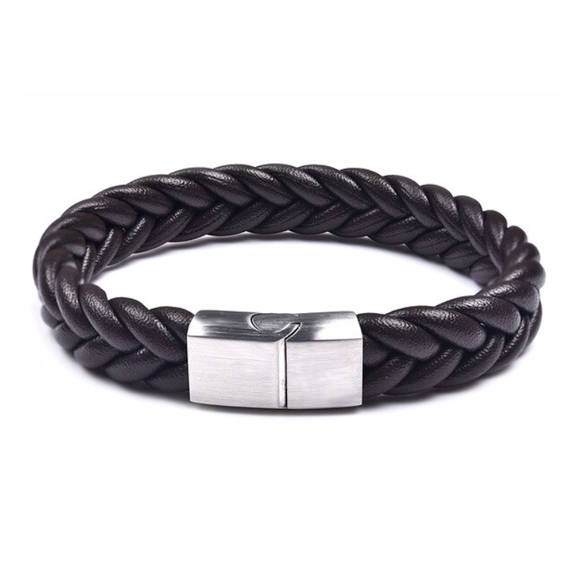 Manilla Pulsera Trenzada Acero JI 2