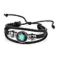 Pulsera Manilla Cuero Constelaciones Zodiaco - Miniatura 5
