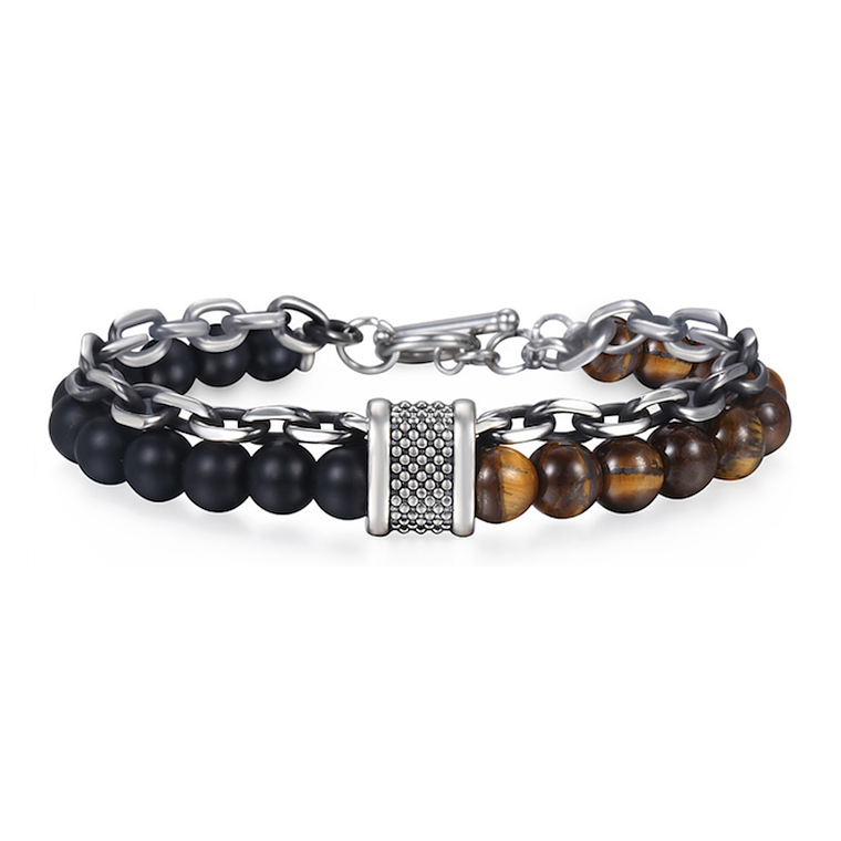 Pulsera Manilla Hombres Piedra Natural 2