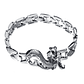 Pulsera Dragon Hombres Acero Inoxidable Plateado B104 - Miniatura 1