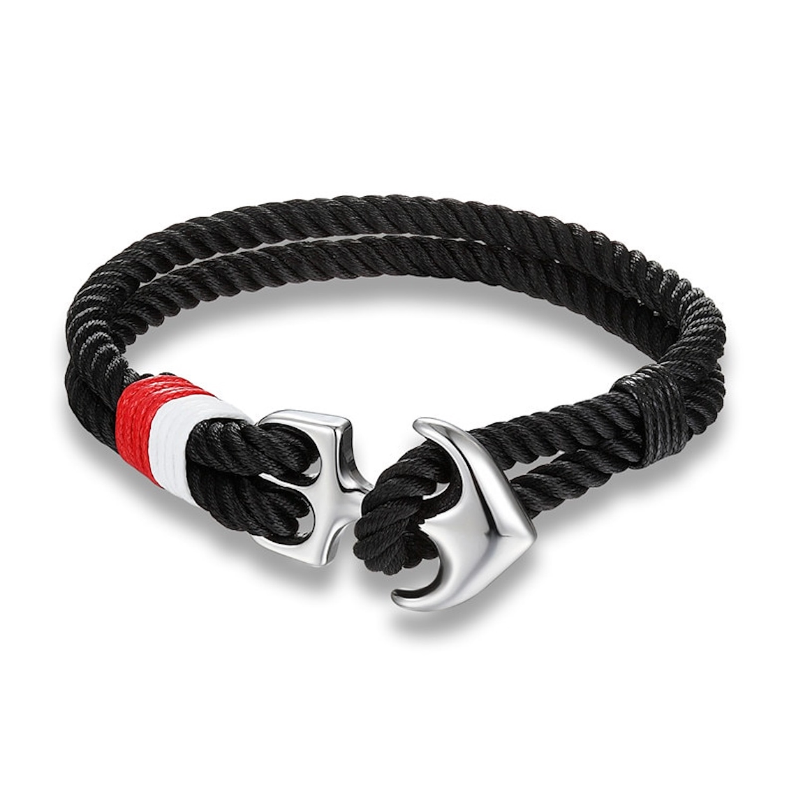 Manilla Pulsera Ancla Hombre Nautica Deportiva Metal SCM419 1