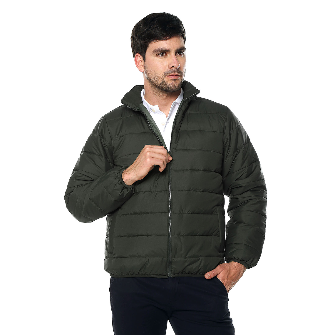 Chaqueta Rompevientos Hombre Acolchada UrbenMood 1
