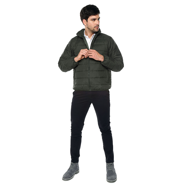 Chaqueta Rompevientos Hombre Acolchada UrbenMood 3