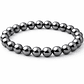 Manilla Pulsera Hombre Acerina Negra 8mm - Miniatura 1
