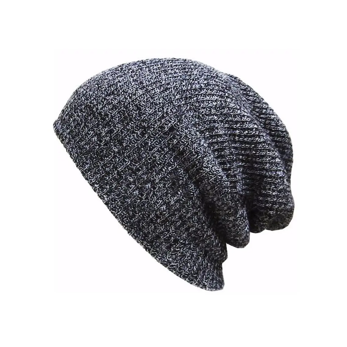 Gorro Beanie Punto Calido Acrilico Unisex 221 Gris Oscuro 1