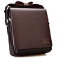 Bolso Hombre Cuero PU YS-4361-DS Medida 19*17*7cm Marron - Miniatura 1
