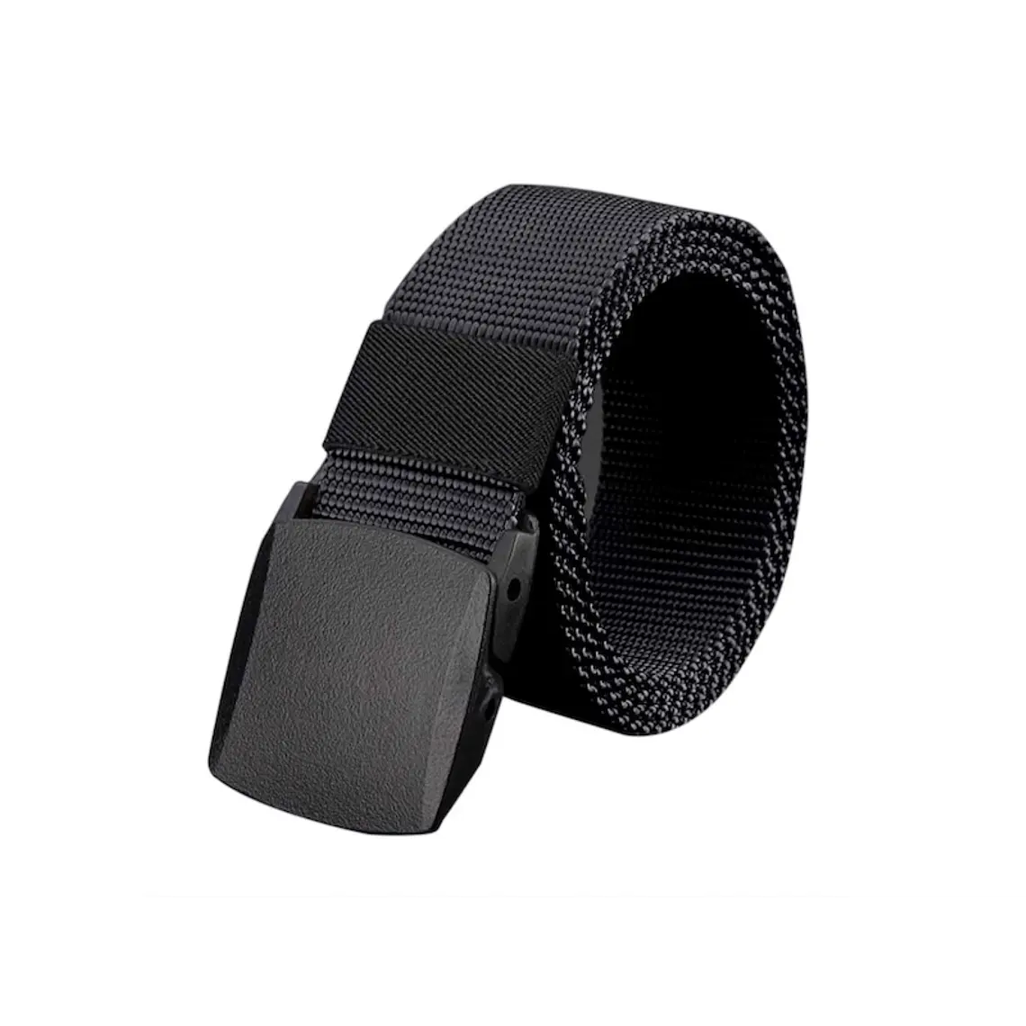 Cinturon Reata Hombre Militar Hebilla ABS 3276 Negro 1
