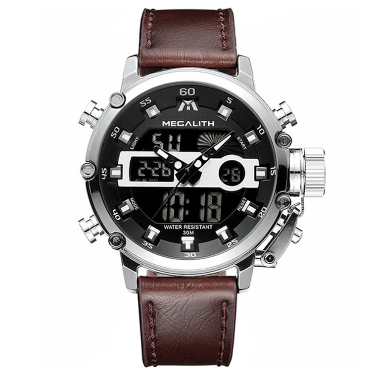 Reloj Cuarzo Deportivo Hombre Luminoso MEGALITH 8051 3