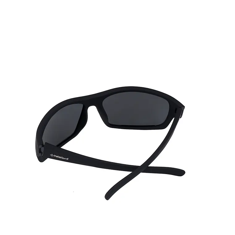 Gafas Lentes Sol Hombre Polarizadas UV400 Negro 2