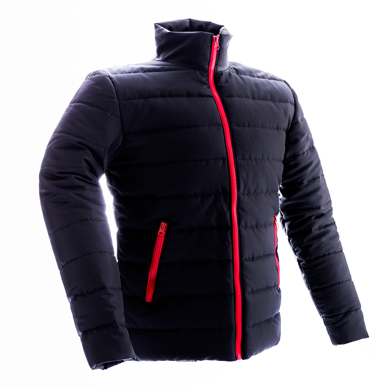 Chaqueta Rompevientos Hombre Acolchada Slim Fit UrbenMood 2