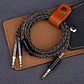 Cable Auriculares Audifonos OPENHEART 8 Nucleos Balanceado 3,5mm a 3,5mm – 1,4 metros - Miniatura 1