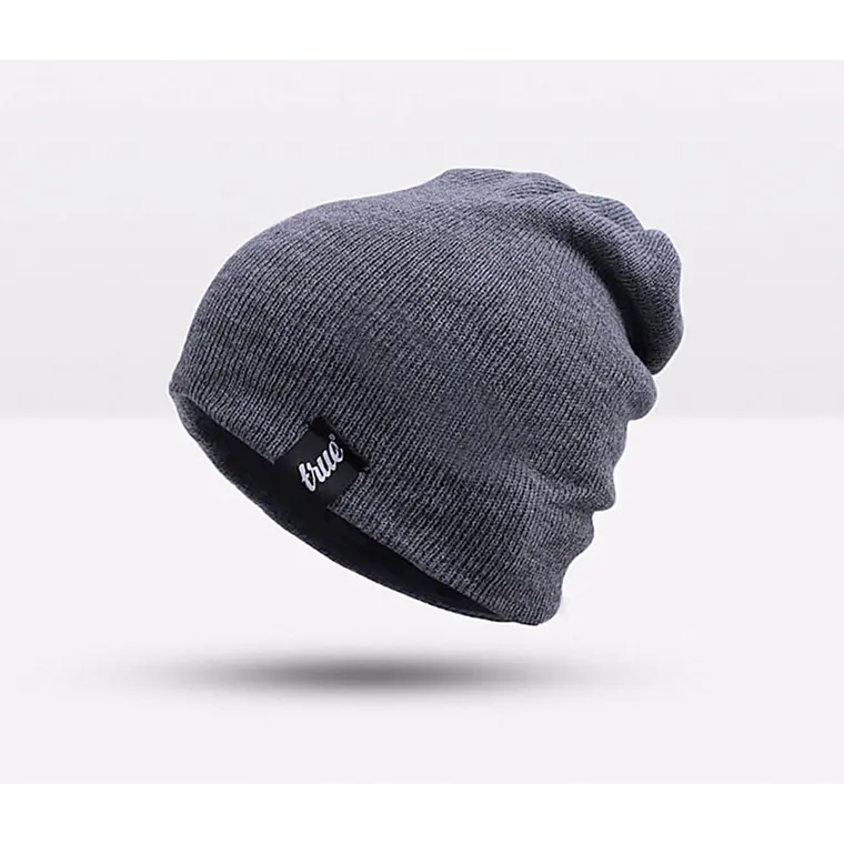 Gorro Unisex Elastico Invierno Gris 1