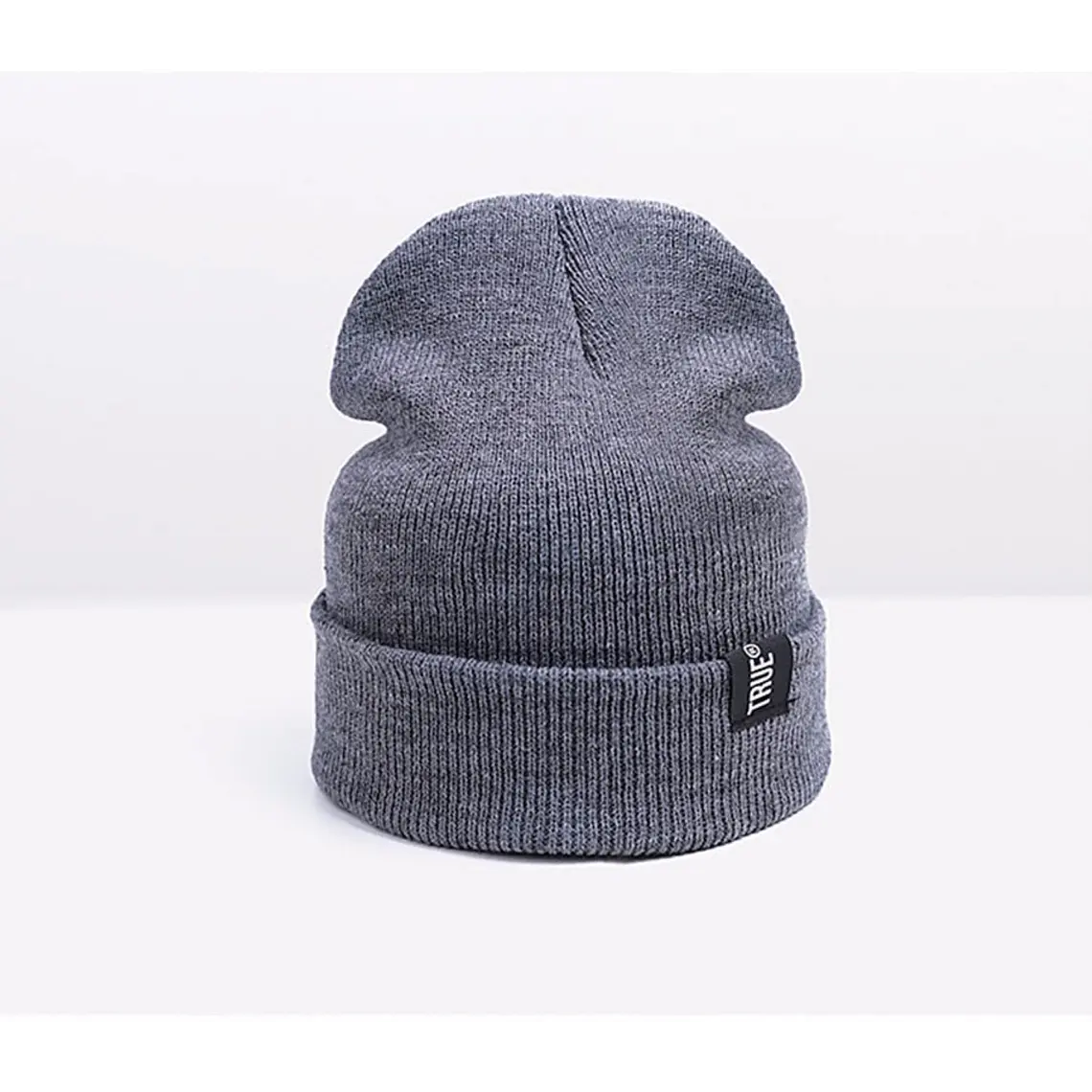 Gorro Unisex Elastico Invierno Gris 2