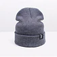 Gorro Unisex Elastico Invierno Gris - Miniatura 2