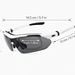 Gafas Deportivas Profesionales 5 Lentes Blanco - Miniatura 4