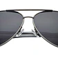 Gafas Lentes Sol Polarizadas Tipo Aviador Hombre 2150 Negro Gris - Miniatura 1