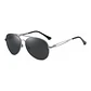 Gafas Lentes Sol UV400 Polarizadas Tipo Piloto 2032 Plateado - Miniatura 1