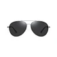 Gafas Lentes Sol UV400 Polarizadas Tipo Piloto 2032 Plateado - Miniatura 2