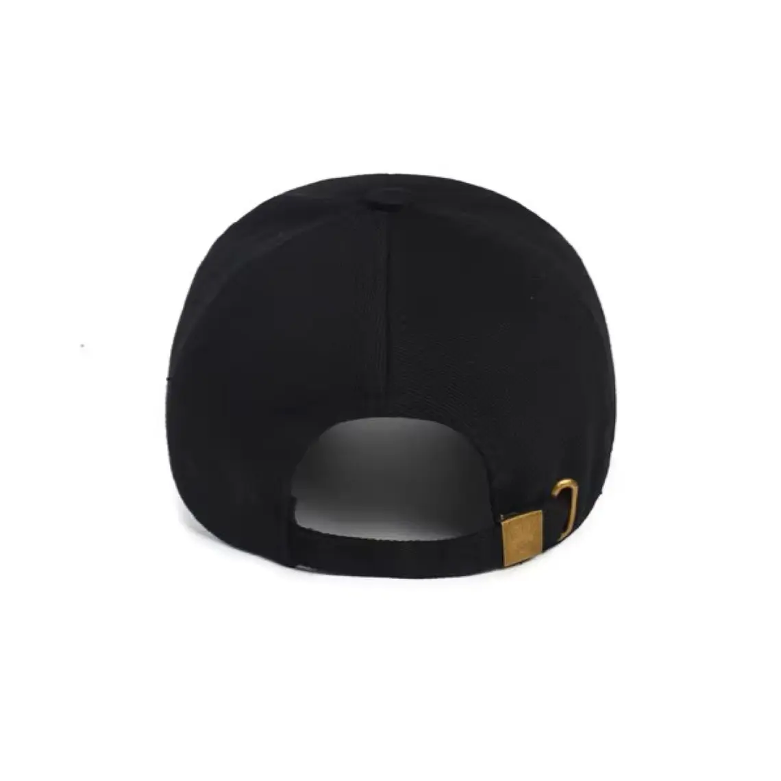 Gorra Golf Ajustable Logo Marron Negro 2