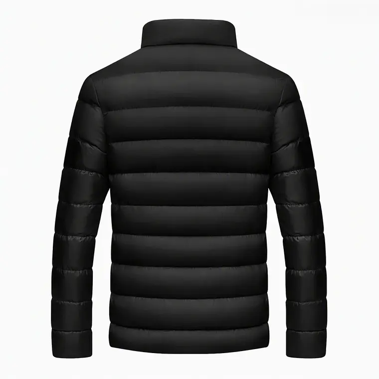 Chaqueta Casual Hombre Acolchada EDA104 Negro 2