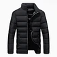 Chaqueta Casual Hombre Acolchada EDA104 Negro Gris - Miniatura 1