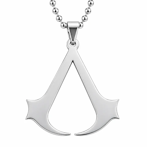 Dije Collar Acero Inoxidable Estilo Assassins Creed