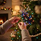 Luces De Navidad 300 Led Multicolor Guirnalda Decoracion - Miniatura 1