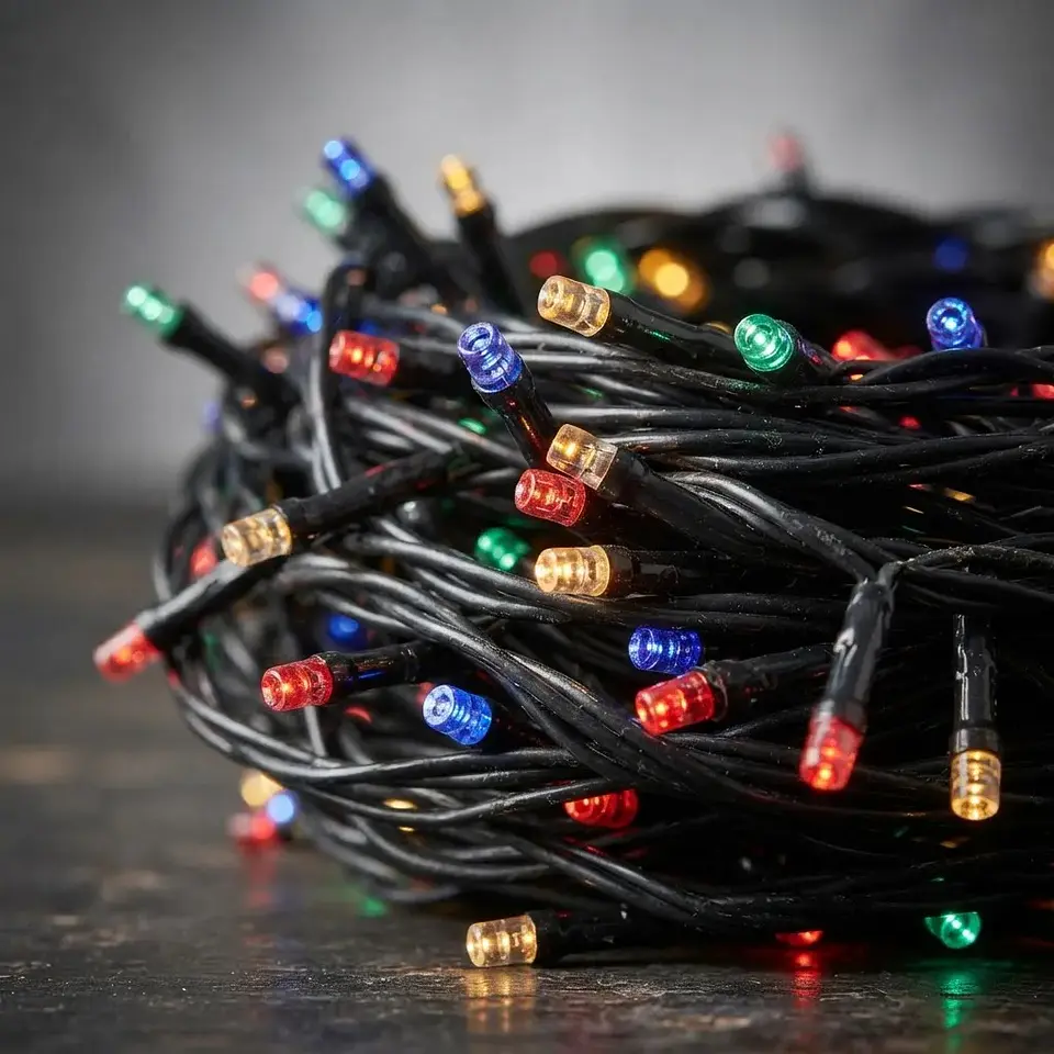 Luces De Navidad 300 Led Multicolor Guirnalda Decoracion 3