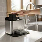 Dispensador Jabon Lavalozas Organizador Lavaplatos Acero - Miniatura 3